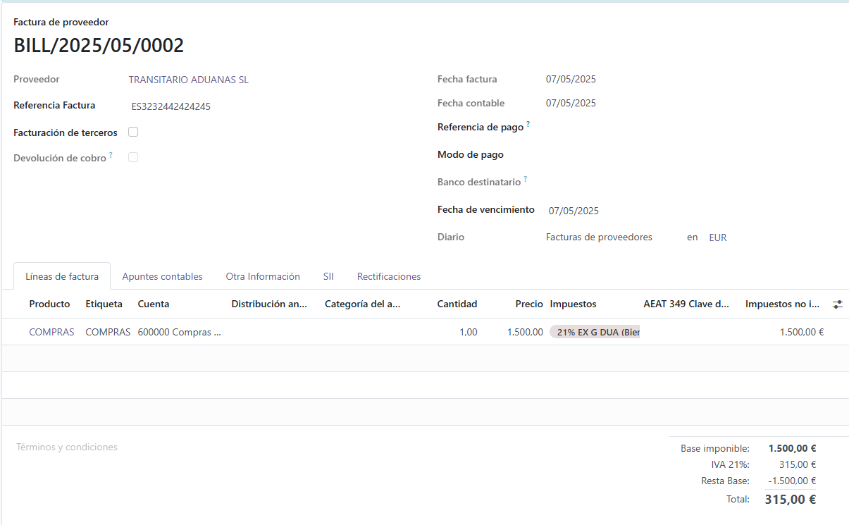 Importaciones con IVA diferido